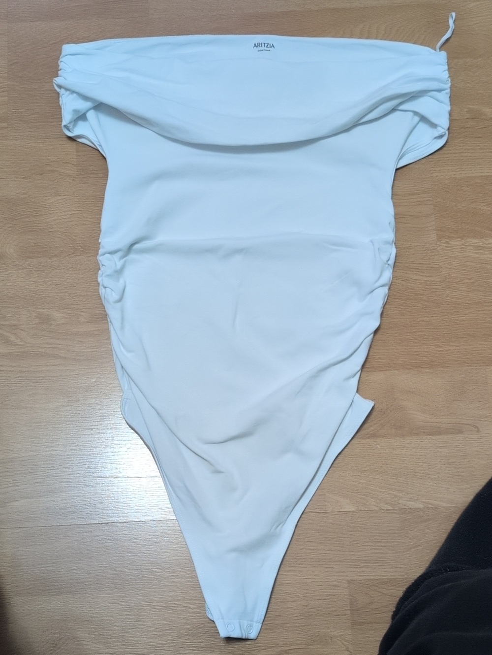 Aritzia Cream White Kids One-Piece Bodysuit